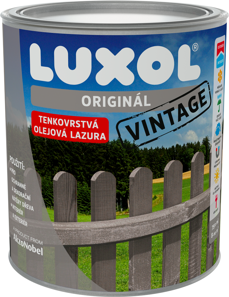 Luxol Originál Vintage tenkovrstvá olejová lazura 2,5L