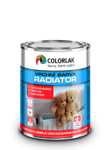 Colorlak RADIATOR S2117 vrchní barva na radiátory lesklá 0,6L slonová kost