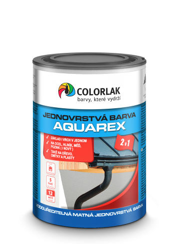 Colorlak AQUAREX V2115 vodouředitelná jednovrstvá barva 4L