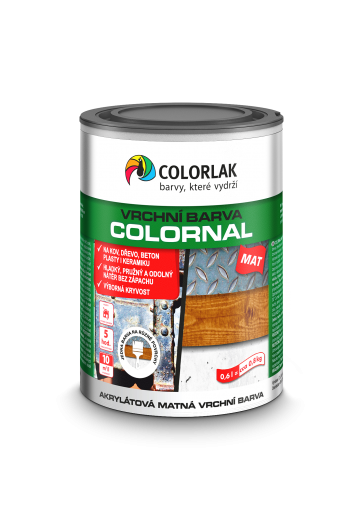 Colorlak COLORNAL MAT V2030 rychleschnoucí vrchní barva 2,5L