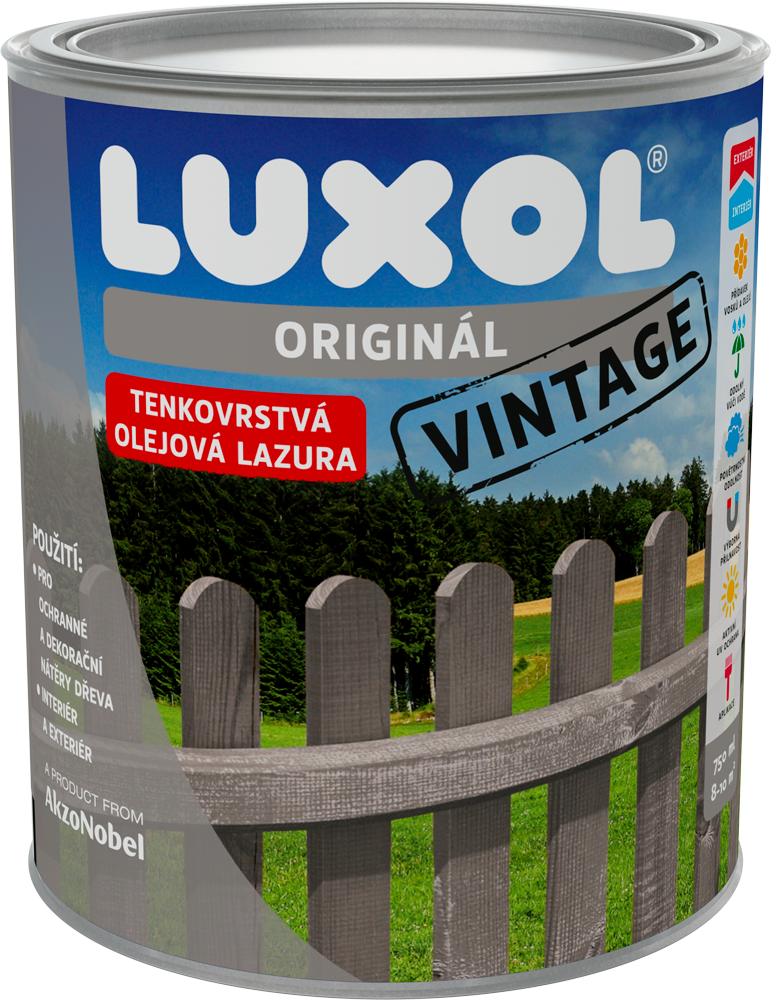 Luxol Originál Vintage tenkovrstvá olejová lazura 0,75l