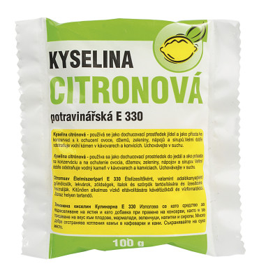 Kittfort Kyselina citrónová E 330 100 g