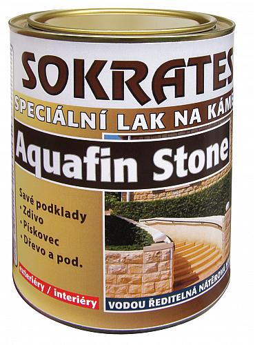 Sokrates Aquafin Stone - Lak pro nasákavé minerální a dřevěné podklady 0,7kg