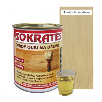 Sokrates Tvrdý olej na dřevo 0,6l