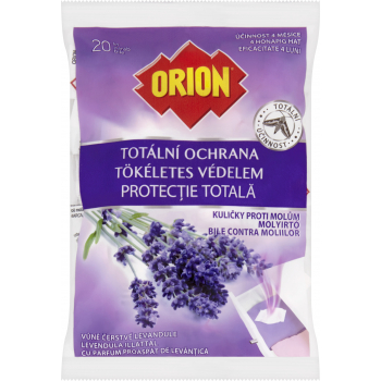 Orion Fragance, kuličky proti molům, levandule, 20 ks