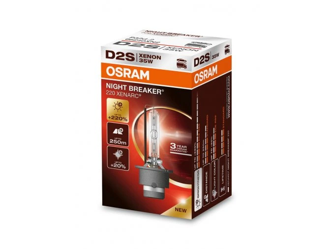 Osram xenon. výbojka 85V 35W D2S P32d-2 NB Xenarc +220%