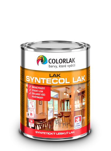 Colorlak SYNTECOL LAK S1002 syntetický bezbarvý lak 3,5L lesklý