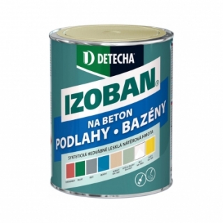 Detecha Izoban barva na beton, červenohnědá, 5 kg