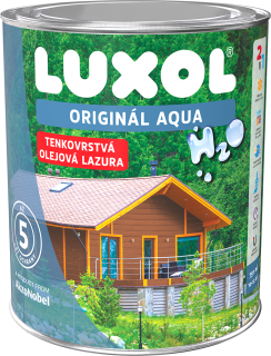 Luxol Originál Aqua tenkovrstvá olejová lazura 2,5l