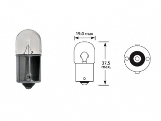 12V 10W BA15S Osram 10ks