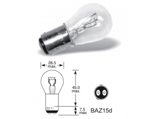 Osram 12V 21-4W BAZ15D