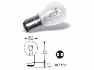 12V 21-4W BAZ15D Osram 10ks