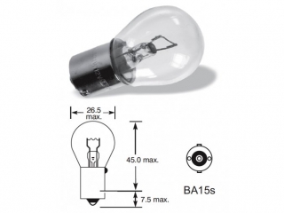 12V 21W BA15S Osram 10ks