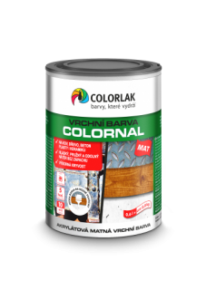 Colorlak COLORNAL MAT V2030 rychleschnoucí vrchní barva 2,5L