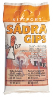 Kittfort Sádra šedá stavební 3kg