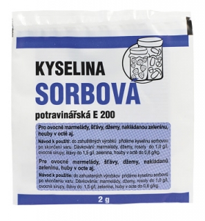 Kittfort Kyselina sorbová E 200 2 g