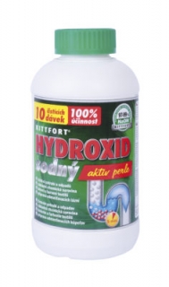 Kittfort Hydroxid sodný – perle 1kg