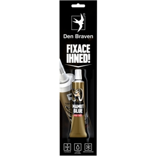 Den Braven Mamut Glue High Tack univerzální montážní lepidlo, bílé, 25 ml