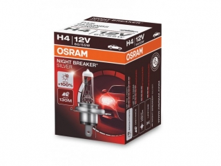 Osram 12V H4 60-55W P43T NIGHTBREAKER SILVER +100% 