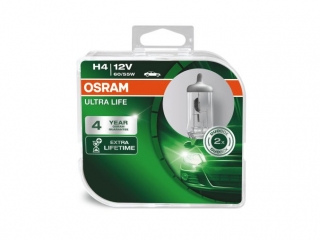 12V H4 60-55W P43T Osram ULTRA LIFE, SADA