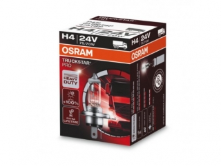 Osram 24V H4 75-70W P43T TRUCKSTAR PRO +100%