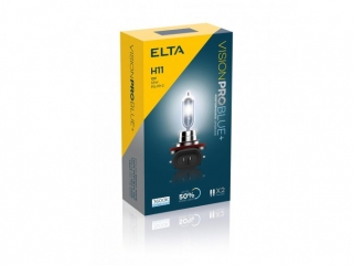 12V H11 55W PGJ-2 Elta VISIONPROBLUE +50%, SADA