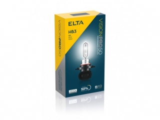 12V HB3 60W P20D Elta VISIONPRO +50%, SADA