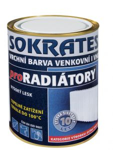 Sokrates proRadiátory vodouředitelná vrchní lesklá barva 0,7kg